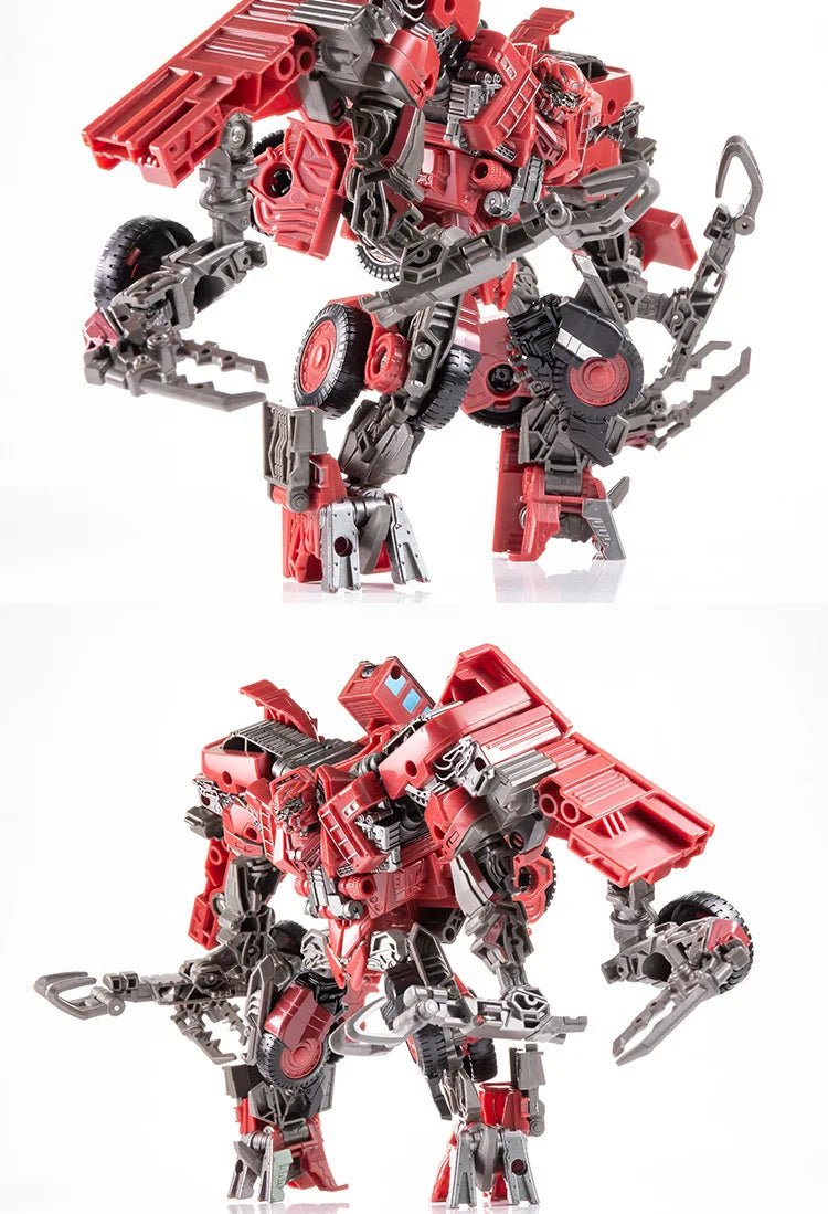 DD03 Anime Transformation Toys Cool Devastator Robot Car AOYI 8 IN 1 Mixmaster Movie Action Figure Vehicle Engineering Model