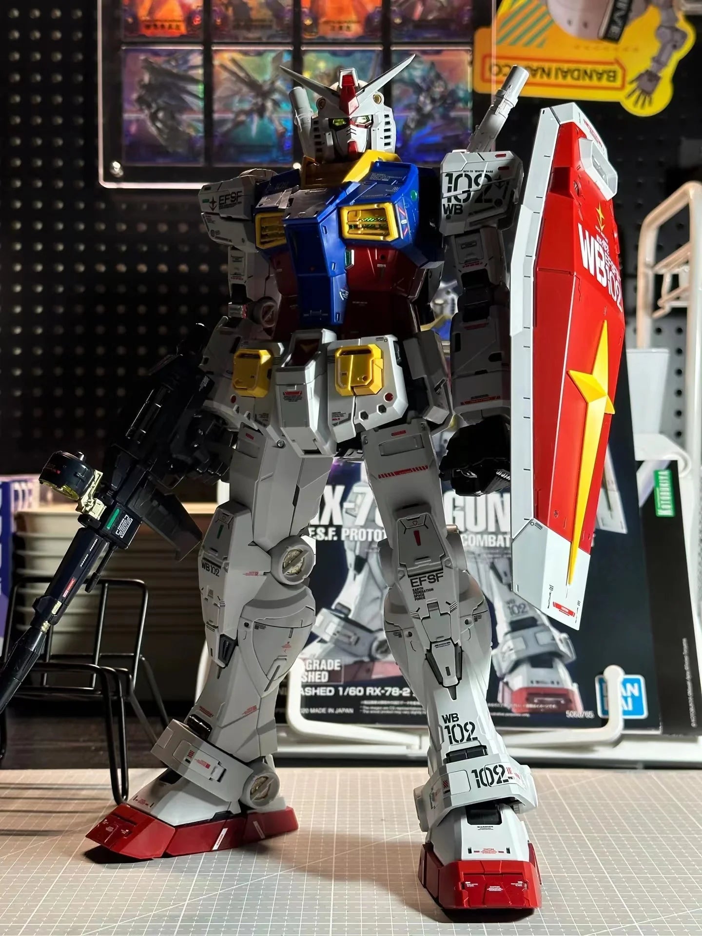 Daban PGU 1/60 Yuanzu 2.0 RX-78-2 Has The Function Of Exposing The Inner Frame With Lamp Assembly Model Kit Action Figures Gift