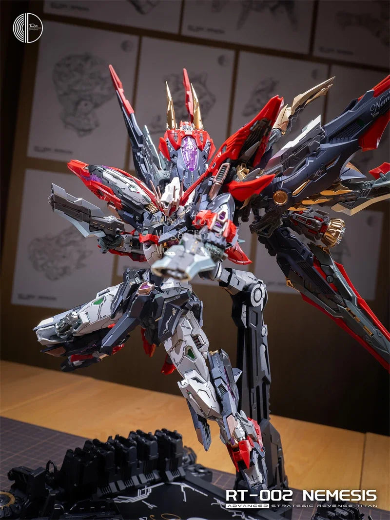 Original Infinite Dimension Strategic Revenge Titan Action Figure RT-002 NEMESIS 1/100 Scale Assembly Toys Valentine's day Gifts