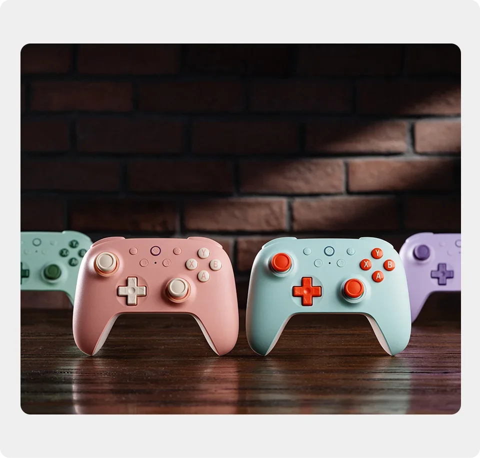 8BitDo Ultimate 2C Wireless Gaming Controller,Gamepad with Hall Effect for PC, Windows 10, 11, Steam Deck, Raspberry Pi, Android