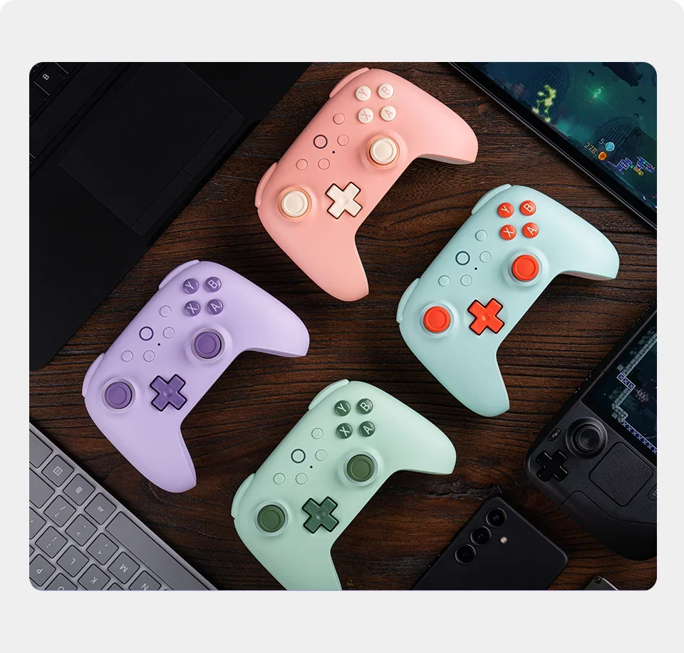 8BitDo Ultimate 2C Wireless Gaming Controller,Gamepad with Hall Effect for PC, Windows 10, 11, Steam Deck, Raspberry Pi, Android