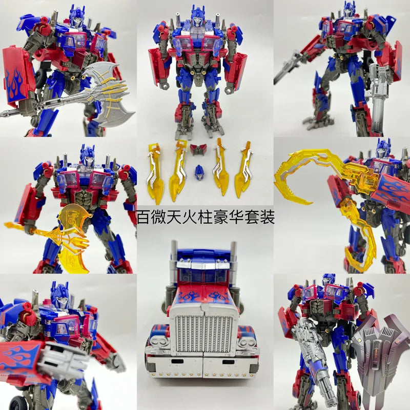 BAIWEI New 18CM Transformation Toys Movie 7 Robot Car Military Model SS56 Action Figures Classic Kids Gift TW-1028
