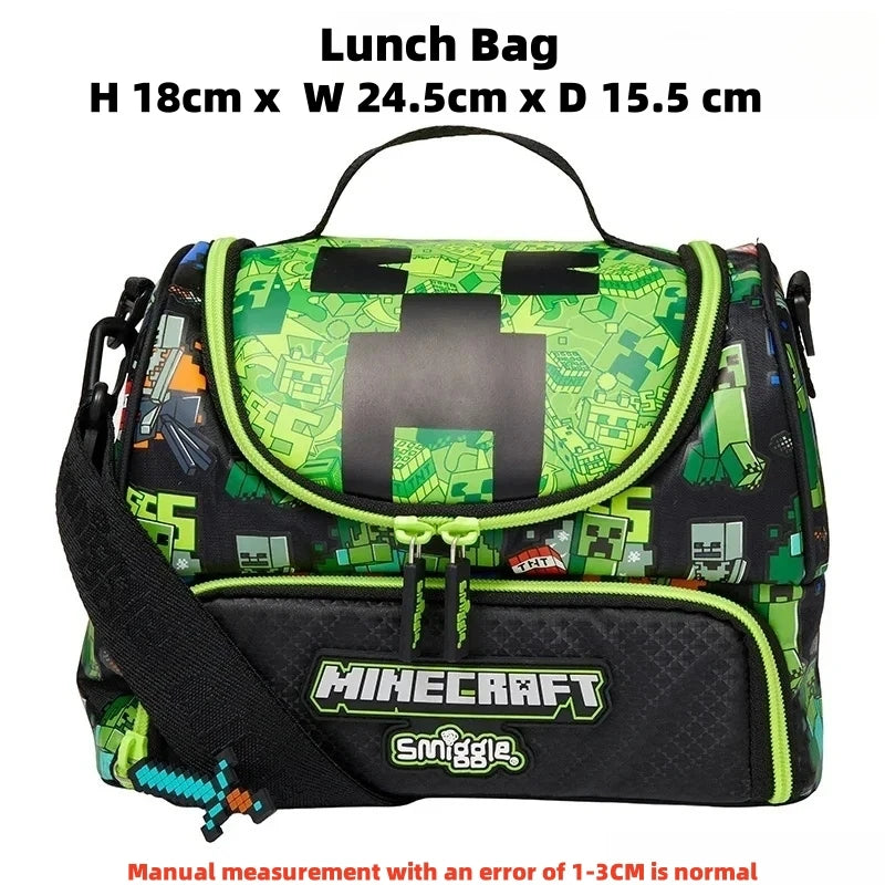 Genuine Australia Smiggle Creeper Backpack Cartoon Series School Bag Anime Backpack Student Backpack Gift Separate Purchases
