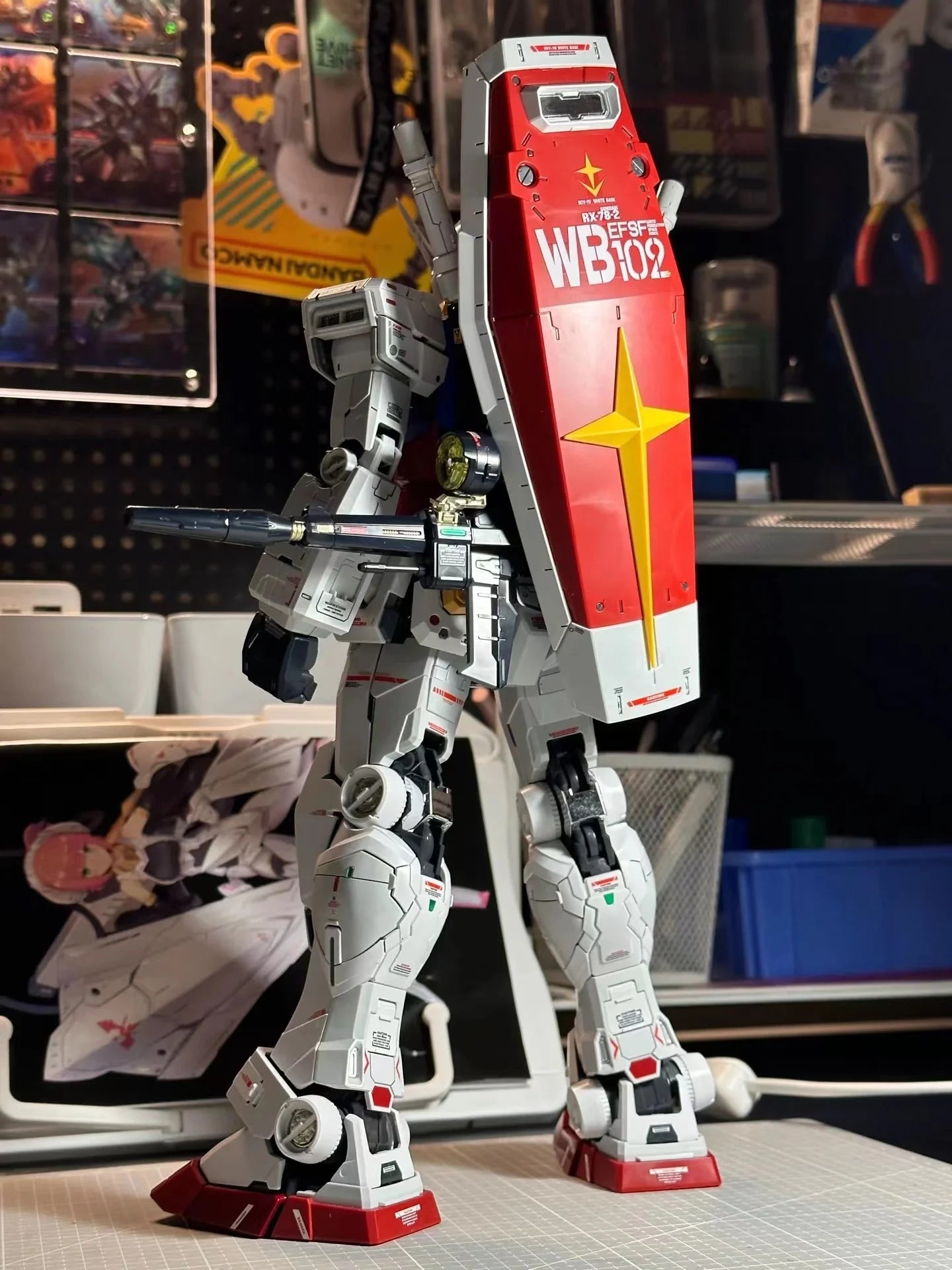 Daban PGU 1/60 Yuanzu 2.0 RX-78-2 Has The Function Of Exposing The Inner Frame With Lamp Assembly Model Kit Action Figures Gift