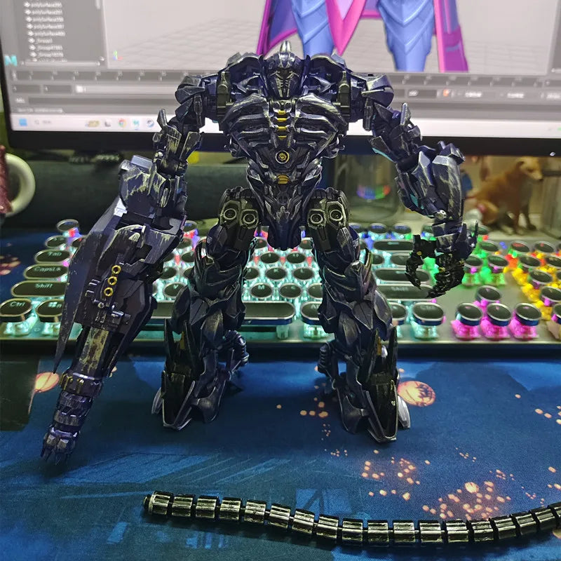 BAIWEI New 18CM Transformation Toys Movie 7 Robot Car Military Model SS56 Action Figures Classic Kids Gift TW-1028