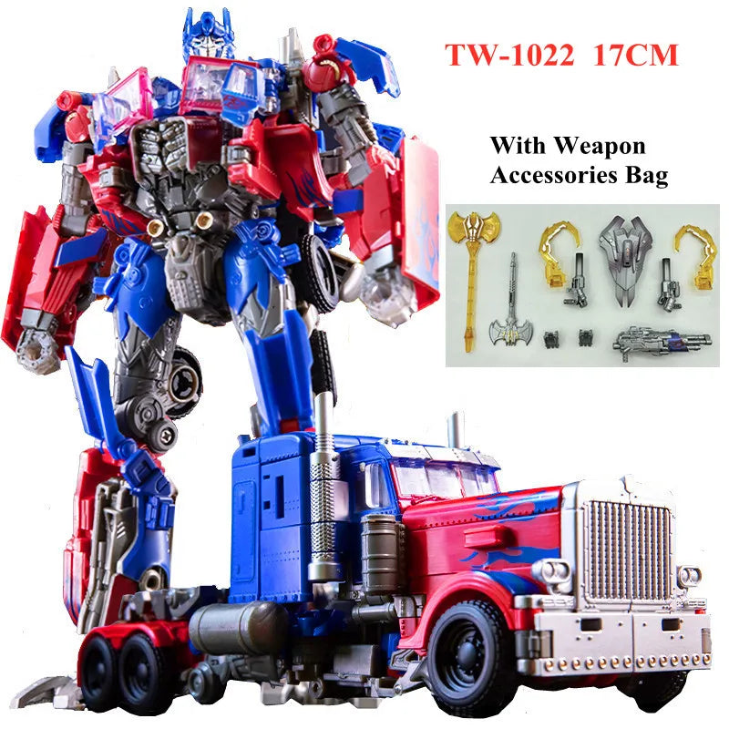 BAIWEI New 18CM Transformation Toys Movie 7 Robot Car Military Model SS56 Action Figures Classic Kids Gift TW-1028