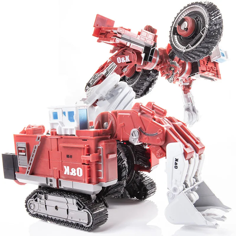 DD03 Anime Transformation Toys Cool Devastator Robot Car AOYI 8 IN 1 Mixmaster Movie Action Figure Vehicle Engineering Model