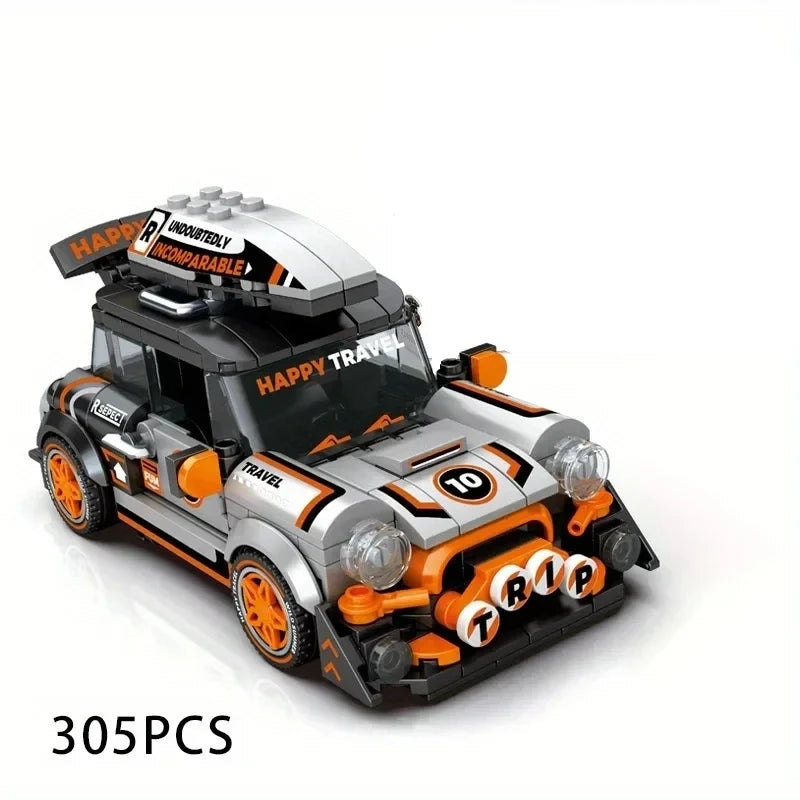 Speed Champions Series Racing Sports Vehiclea Technique Car Supercar Building Blocks Set Bricks Classic MOC Model Toys For Kids