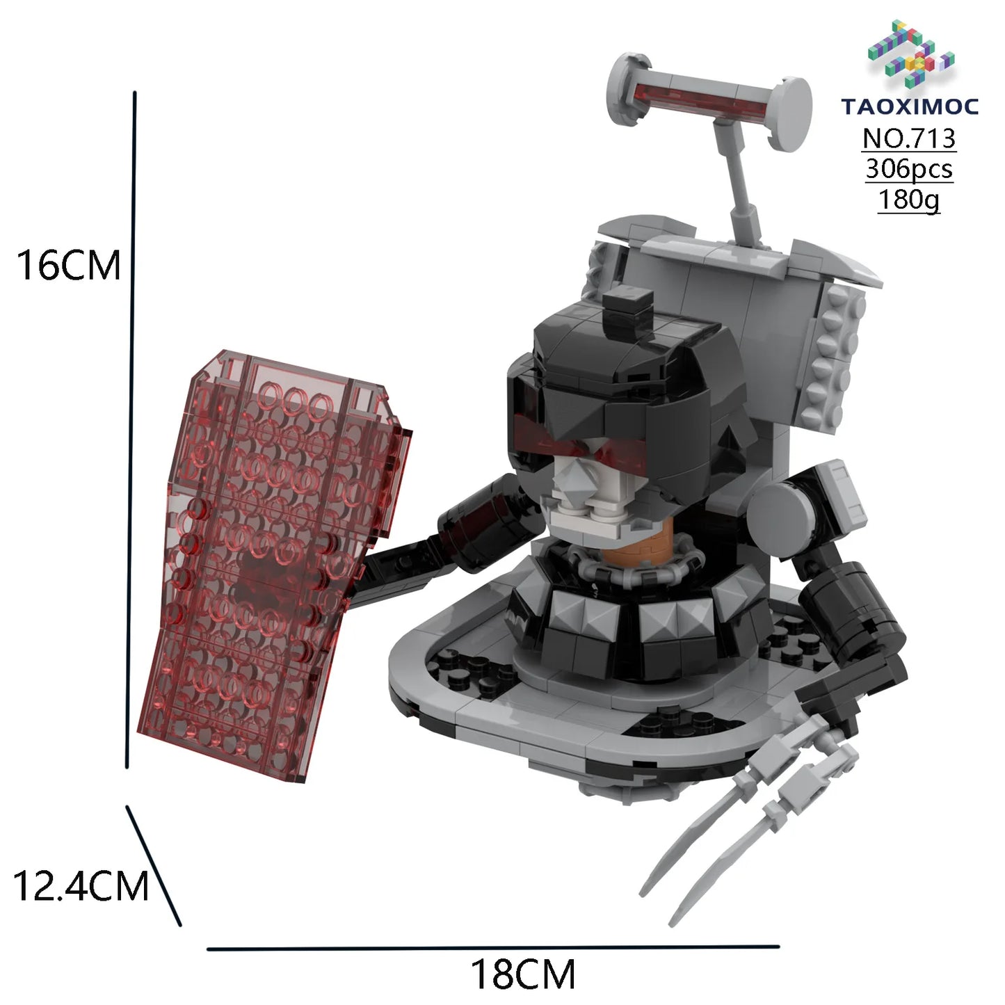 Skibidi Toilet Titan TV Man Speakerman Horror Game Bosses Camara Building Block Cartoon Doll Model Kids Birthday Halloween Gift