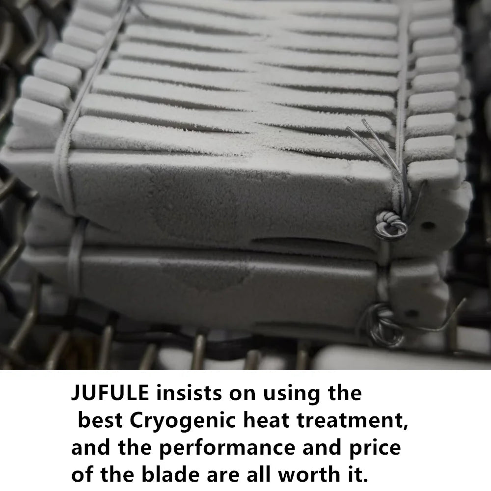 JUFULE New Neutralizer Titanium Handle 60+ HRC 154CM Steel Ceramic Bearing Pocket EDC Tool Hunting Camping Outdoor Folding Knife
