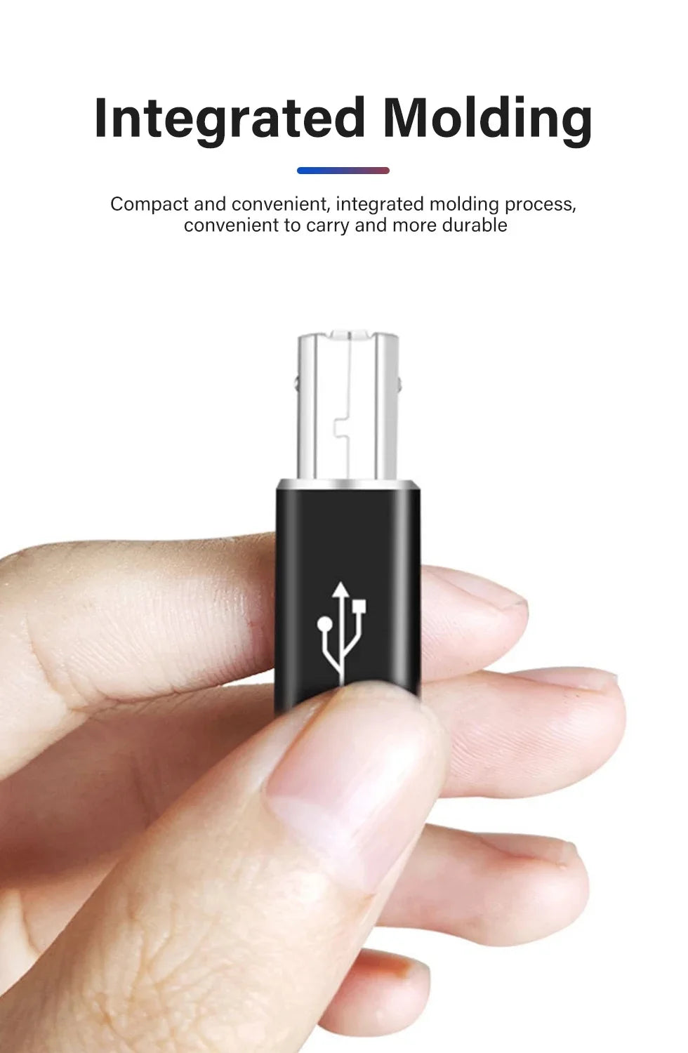 Clearance_USB 2.0 Printer Adapter USB Type C to Type B Male For Printer Hard Drive Base Fax Machine Scanner USB 2.0 Type C Print