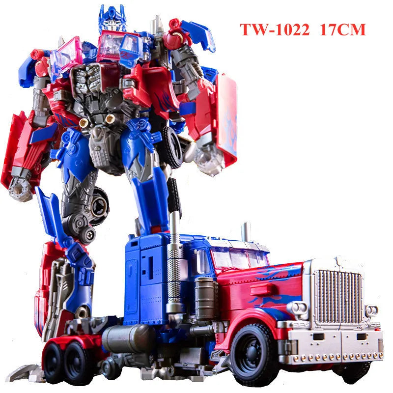 BAIWEI New 18CM Transformation Toys Movie 7 Robot Car Military Model SS56 Action Figures Classic Kids Gift TW-1028