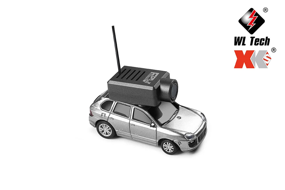 WLtoys 6401 1/64 Mini RC Car With Wifi APP Control,720P FPV Camera,Full Scale Built In Gyroscope VR Videography Toys for Kids