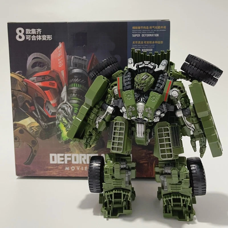 DD03 Anime Transformation Toys Cool Devastator Robot Car AOYI 8 IN 1 Mixmaster Movie Action Figure Vehicle Engineering Model