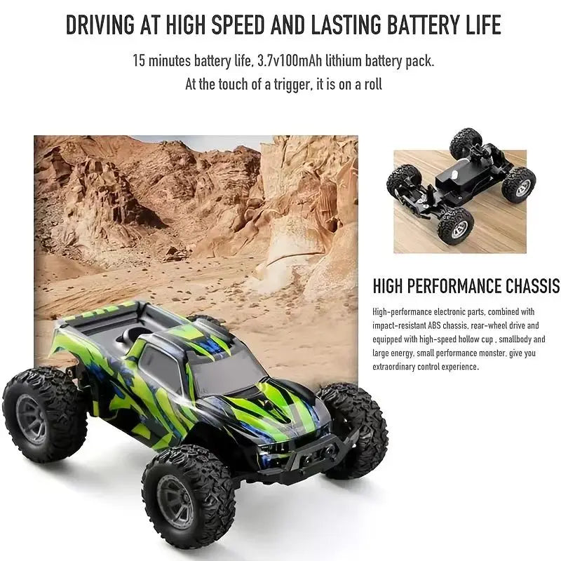 Max‘s New Mountaineering Mini Remote Control Vehicle Off Road Car Drift Vehicle1:32 Children's Boy Outdoor Recreation Toy Car