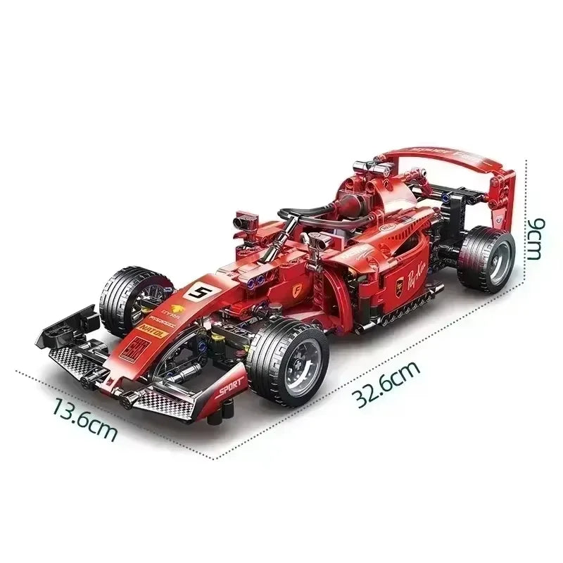 New Technical Machinery 42206 42207 F1 Race Car 1639PCS Building Blocks Model Car Assembly Bricks MOC Ornament Adults Gifts Toys