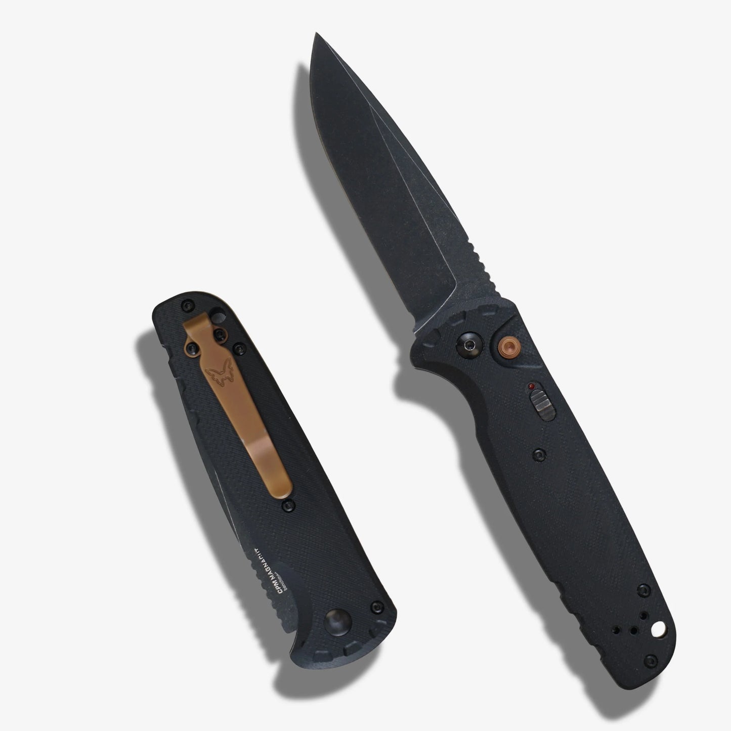 Outdoor Survival Folding Knife, EDC Knife, D2 Steel G10 Handle, BM Knife 4300 Knife Fan Collector, Suitable for Survival Hunting