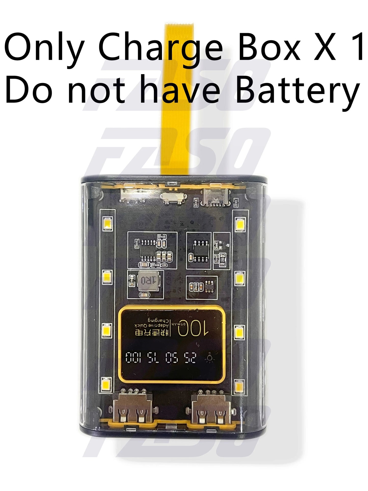3*18650 Power Bank Cases Battery Storage Box Night Light Dual USB Charge DIY Shell for iPhone Xiaomi 18650 Battery Storage Box