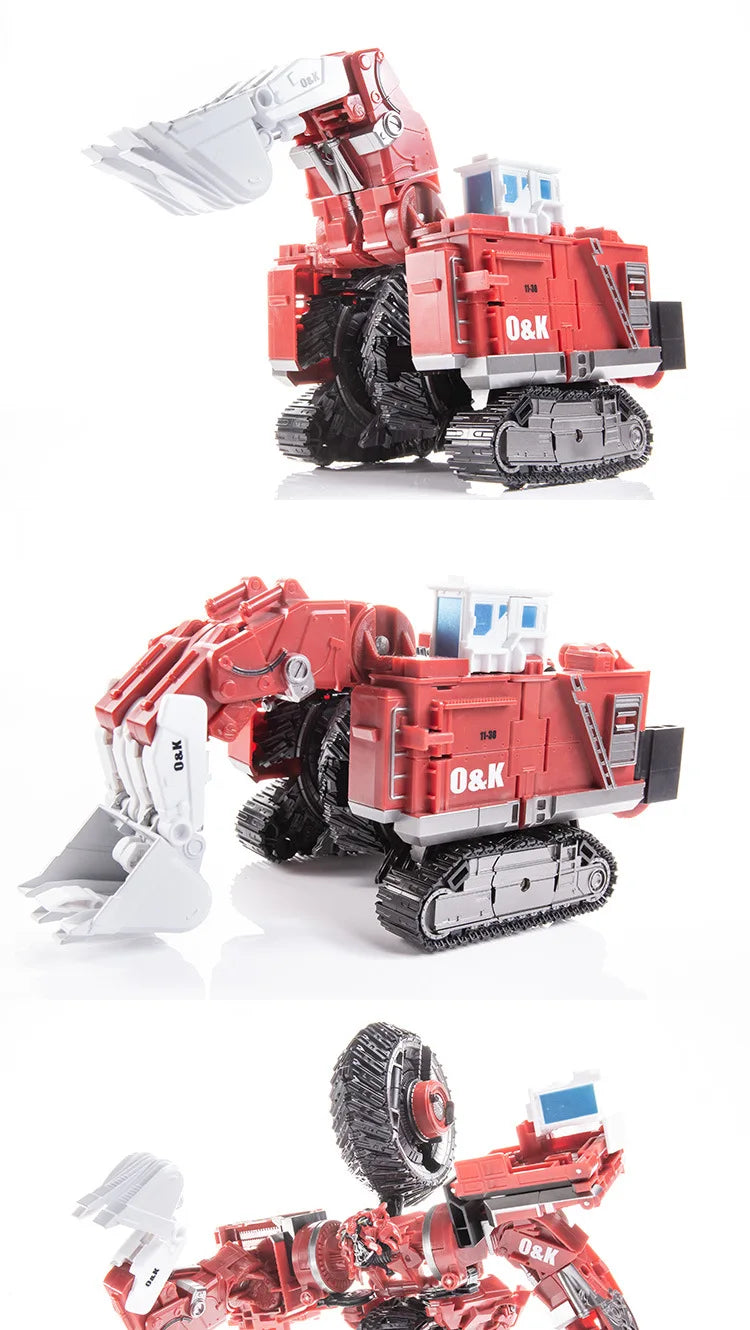 DD03 Anime Transformation Toys Cool Devastator Robot Car AOYI 8 IN 1 Mixmaster Movie Action Figure Vehicle Engineering Model