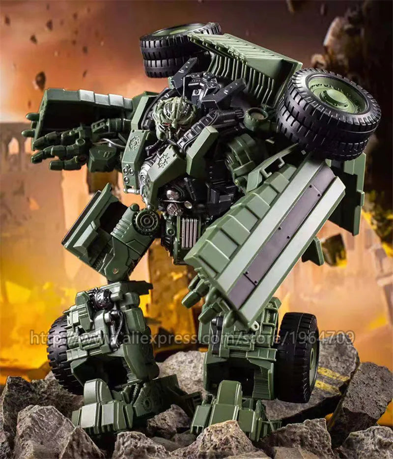 DD03 Anime Transformation Toys Cool Devastator Robot Car AOYI 8 IN 1 Mixmaster Movie Action Figure Vehicle Engineering Model
