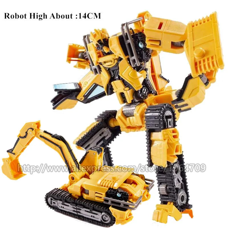 DD03 Anime Transformation Toys Cool Devastator Robot Car AOYI 8 IN 1 Mixmaster Movie Action Figure Vehicle Engineering Model