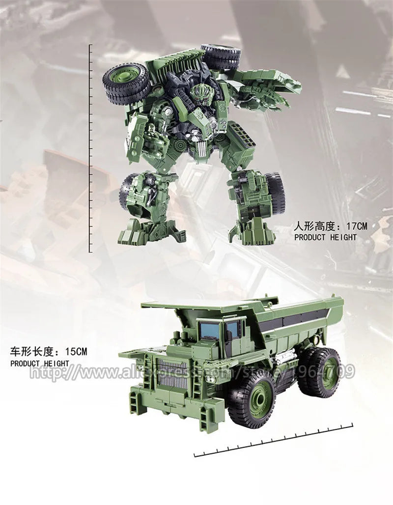 DD03 Anime Transformation Toys Cool Devastator Robot Car AOYI 8 IN 1 Mixmaster Movie Action Figure Vehicle Engineering Model