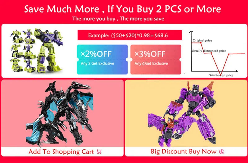AOYI NEW 8 IN 1 Devastator Transformation Movie Toys Anime Action Figure Cool Engineering Vehicles Mode Robot Car Boy DD04 DD03