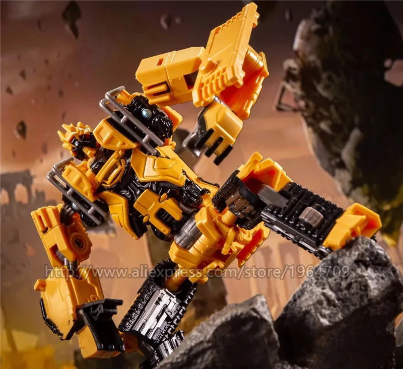 DD03 Anime Transformation Toys Cool Devastator Robot Car AOYI 8 IN 1 Mixmaster Movie Action Figure Vehicle Engineering Model
