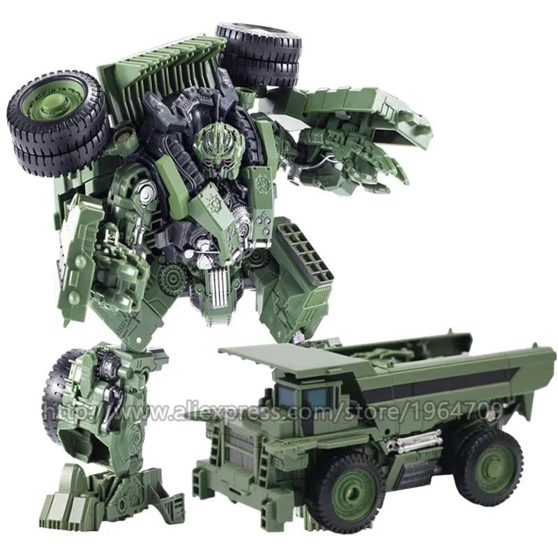AOYI NEW 8 IN 1 Devastator Transformation Movie Toys Anime Action Figure Cool Engineering Vehicles Mode Robot Car Boy DD04 DD03