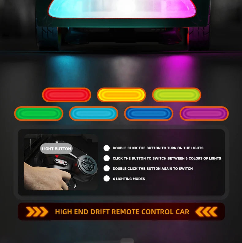 1/64 2.4G High speed Mini Drift Rc Car 4WD Remote Control Car Four Wheel Drive Radio Controlled Mini Racing Model Boy Toy Gifts