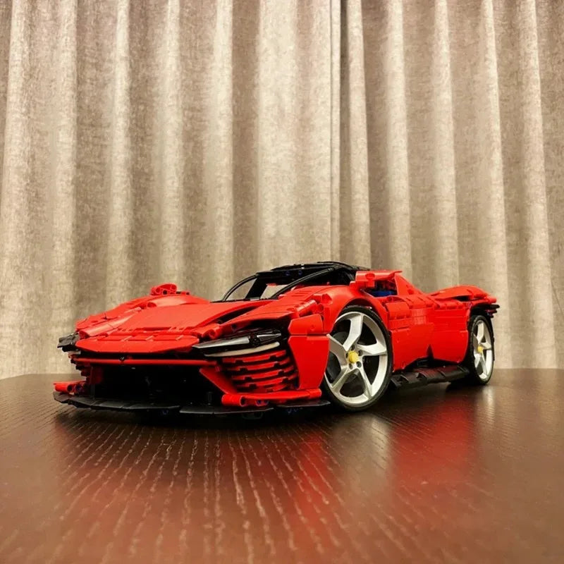 Technical Supercar Super Racing Car Model Building Block 1:8 Bricks Toys For Adults Boys And Kids Christmas Birthday Gifts