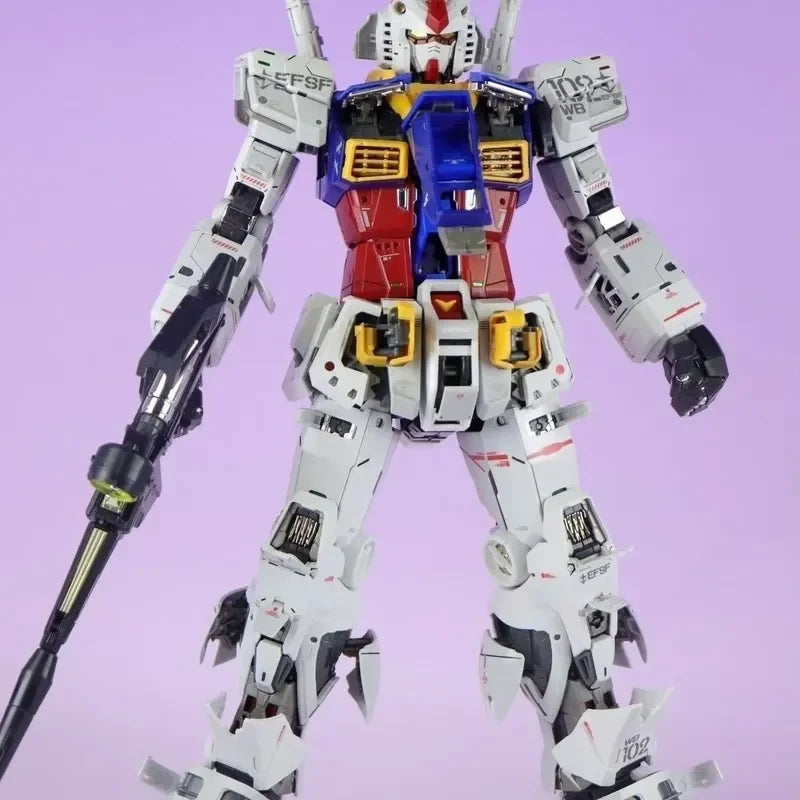 Daban PGU 1/60 Yuanzu 2.0 RX-78-2 Has The Function Of Exposing The Inner Frame With Lamp Assembly Model Kit Action Figures Gift