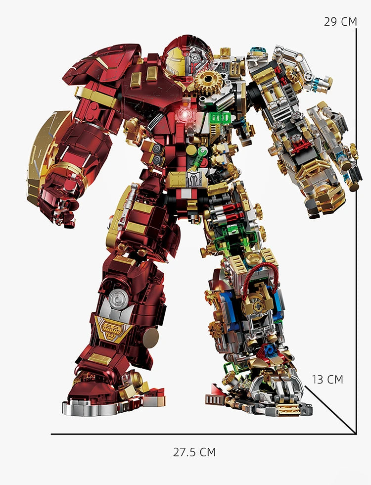 Iron Man The Hulkbuster Ultron Edition Building Block Classics The Avengers Superhero DIY Mech Model Figurines Bricks Toys Gifts