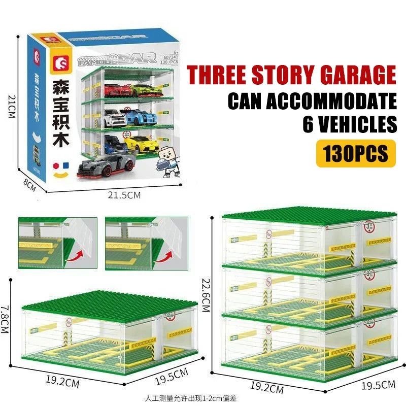 Speed Champions Series Racing Sports Vehiclea Technique Car Supercar Building Blocks Set Bricks Classic MOC Model Toys For Kids