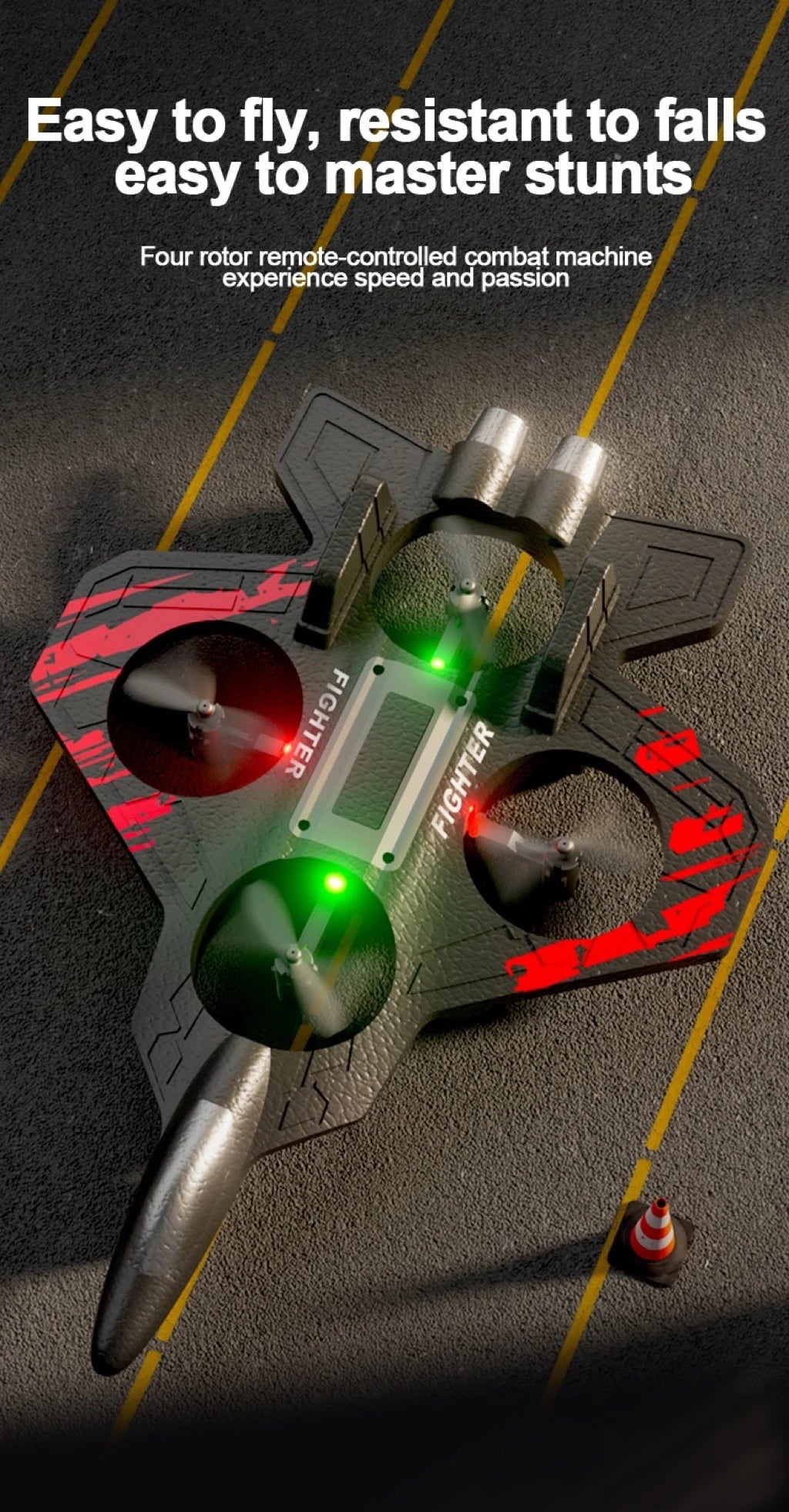 Remote Control Plane Foam Glider Remote Control Fighter Rc Airplane Drone Helicopters Christmas Present for Boys Children‘s Gift