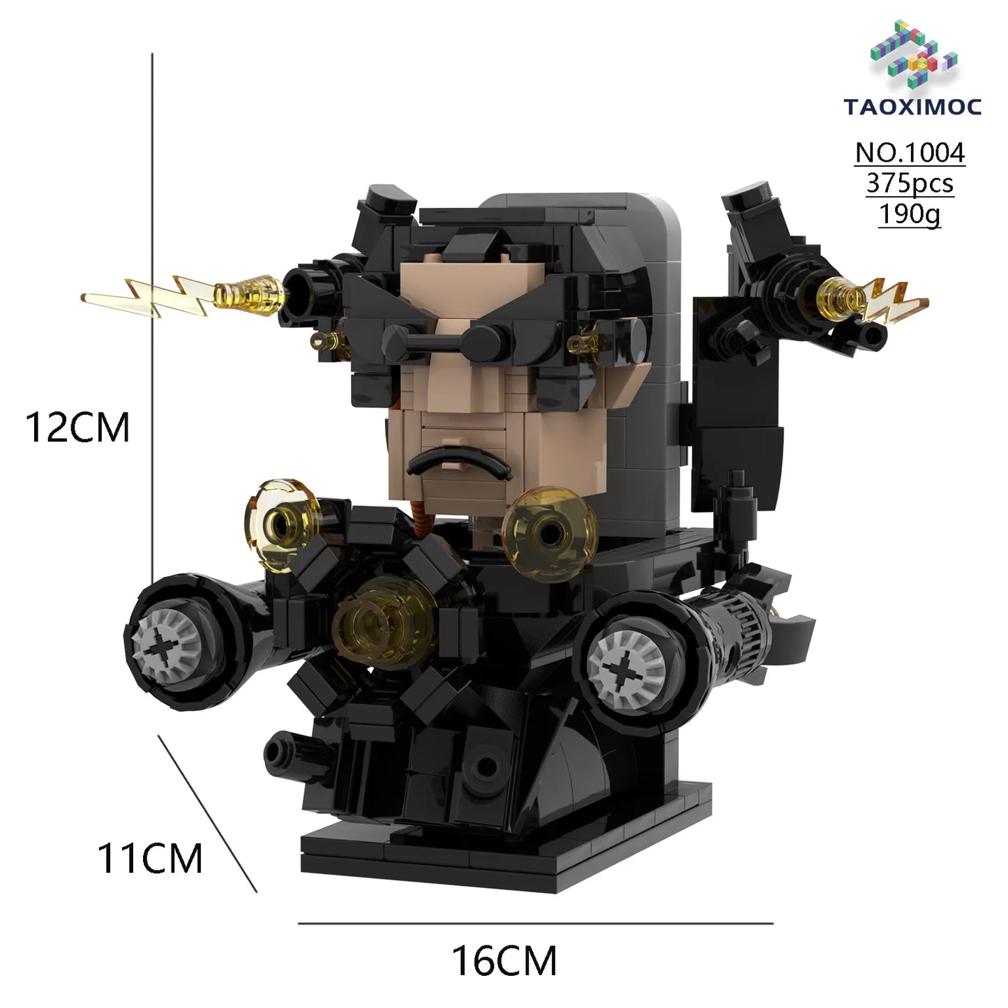 Skibidi Toilet Titan TV Man Speakerman Horror Game Bosses Camara Building Block Cartoon Doll Model Kids Birthday Halloween Gift