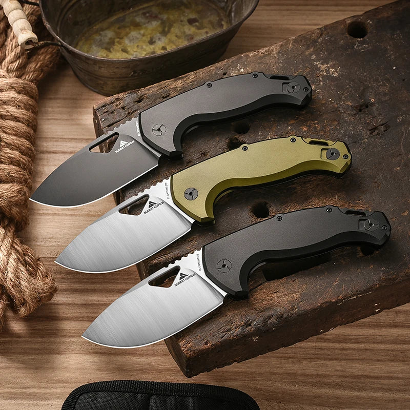 FOX-SK-02OD multi-functional folding knife, outdoor camping, climbing, fishing, emergency rescue tool, sharp fruit knife