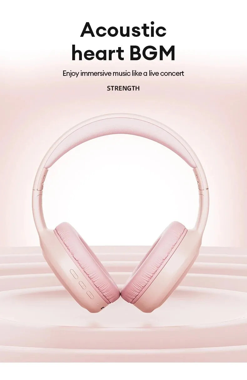 Choice Lenovo TH30 Wireless Headphones Bluetooth 5.3 Earphones Foldable Game Headset Sport Headphone with Mic Music Earbuds
