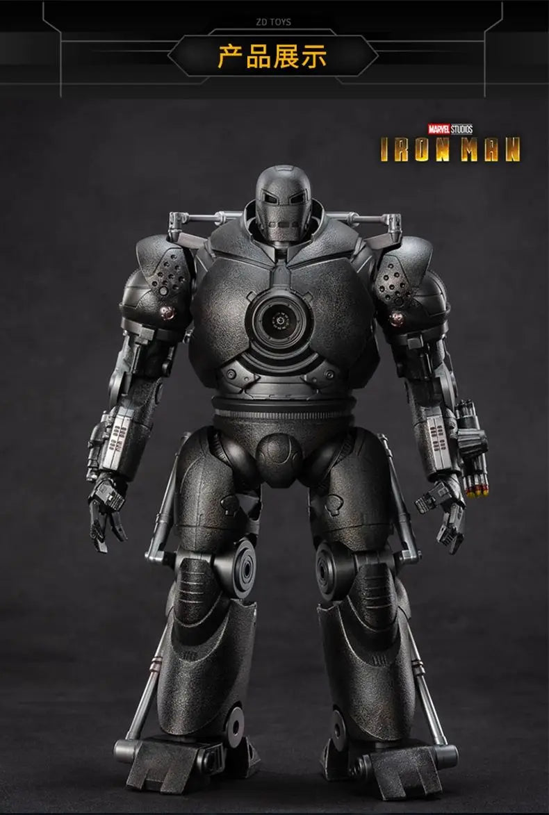 Zd Toys Suit Up Gantry With MK4 iron man Gantry Original 1/10 Tony Stark Model Action Figure Collectible Toy Gift For Kid