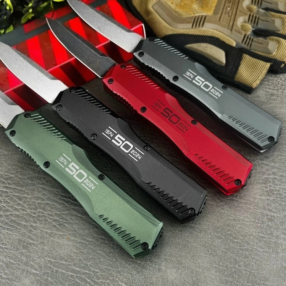 Matt Diskin Commemorative Livewire Tactical Knife D2 Steel Blade T6 Aluminum Handle Outdoor Camping EDC Survival Self-defense