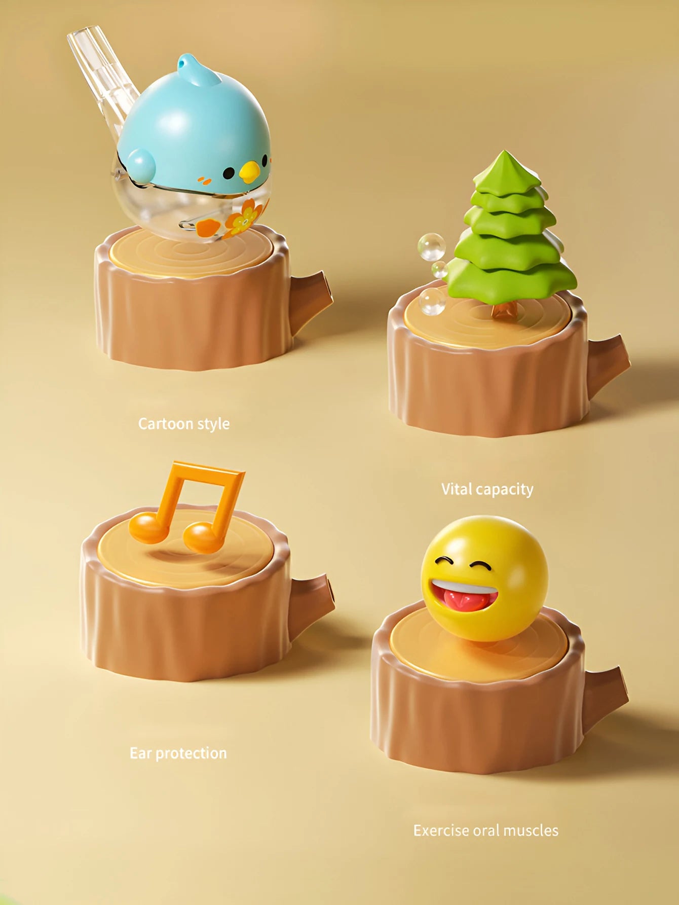Children's toy mini whistle blow music water instrument