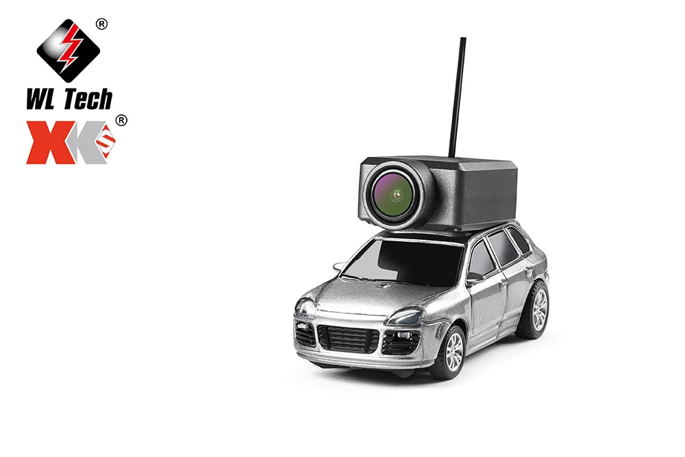 WLtoys 6401 1/64 Mini RC Car With Wifi APP Control,720P FPV Camera,Full Scale Built In Gyroscope VR Videography Toys for Kids