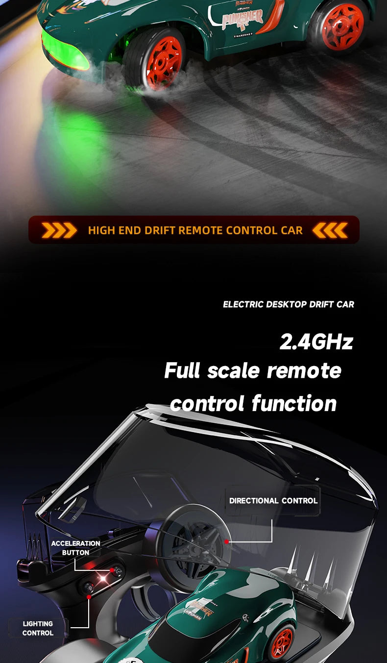 1/64 2.4G High speed Mini Drift Rc Car 4WD Remote Control Car Four Wheel Drive Radio Controlled Mini Racing Model Boy Toy Gifts