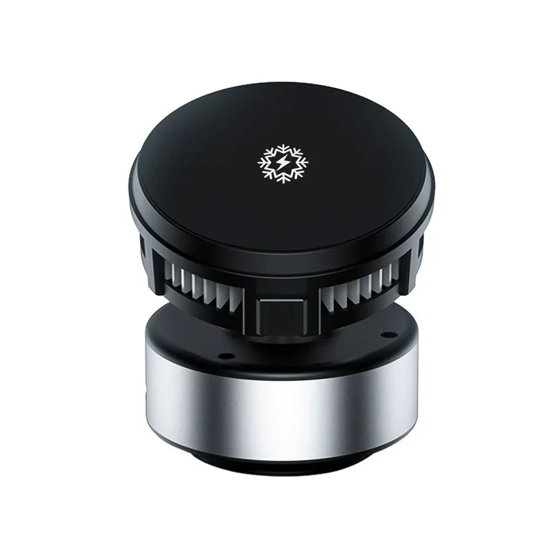 Magnetic Car Wireless Charger ice Cooling Phone Holder Mount For Magsafe iPhone 16 15 14 13 12 Pro Max Fast Car Charging Stand