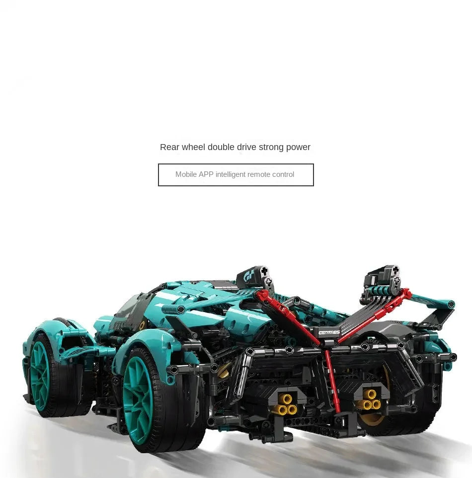 2023 Building Blocks Concept Edition Sports Car Super Racing Building Blocks Brick Model Overspeed Car Toy Children's gift