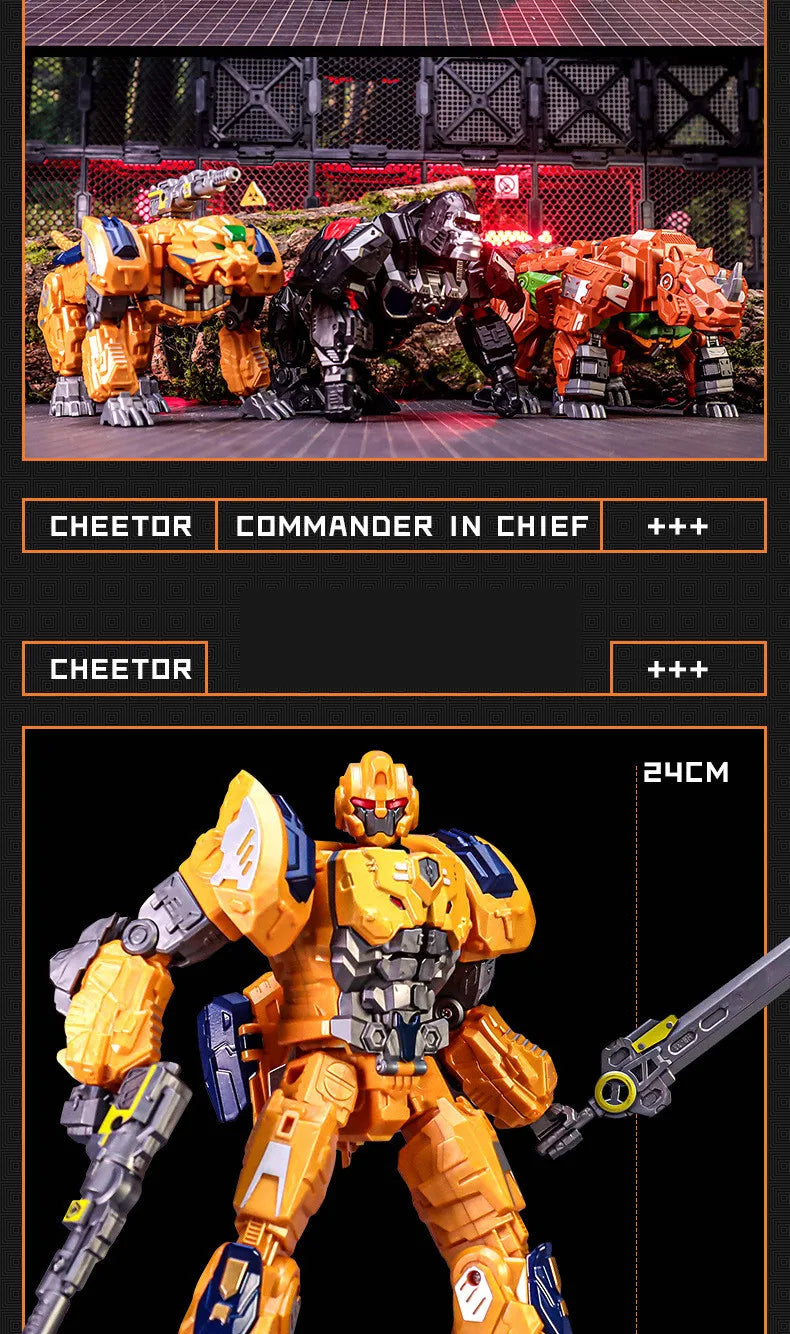 BAIWEI New 18CM Transformation Toys Movie 7 Robot Car Military Model SS56 Action Figures Classic Kids Gift TW-1028
