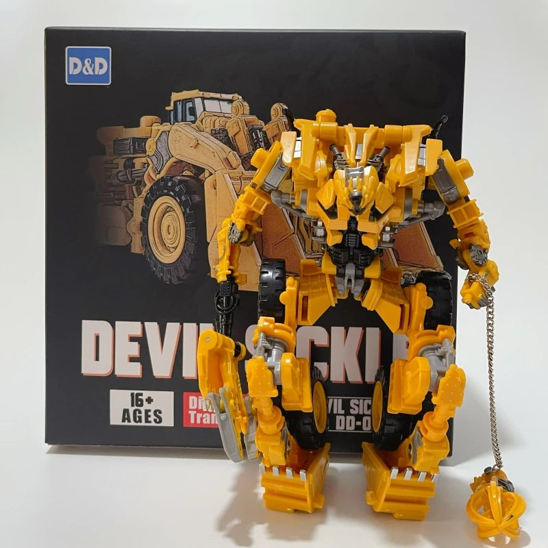 DD03 Anime Transformation Toys Cool Devastator Robot Car AOYI 8 IN 1 Mixmaster Movie Action Figure Vehicle Engineering Model