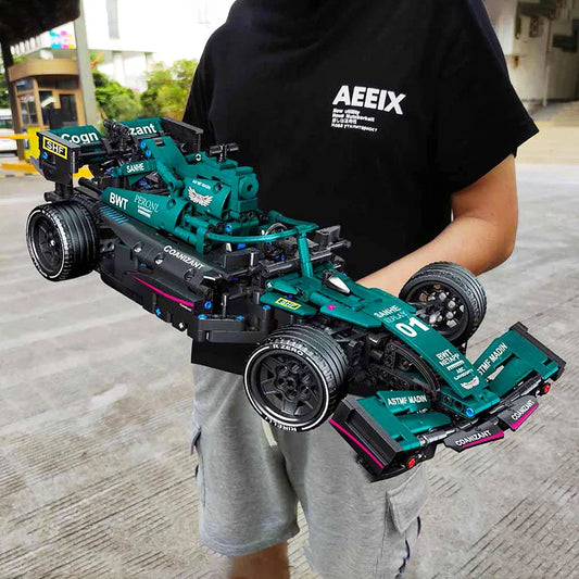 High-tech Building Blocks F1 Formula 1 Remote Control Super Speed Racing Model Rc Car Kid Toys and Moc Updated accessory package