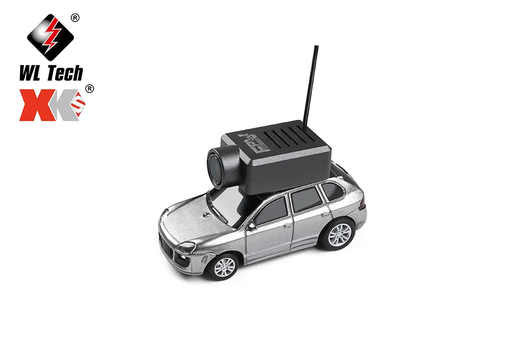 WLtoys 6401 1/64 Mini RC Car With Wifi APP Control,720P FPV Camera,Full Scale Built In Gyroscope VR Videography Toys for Kids