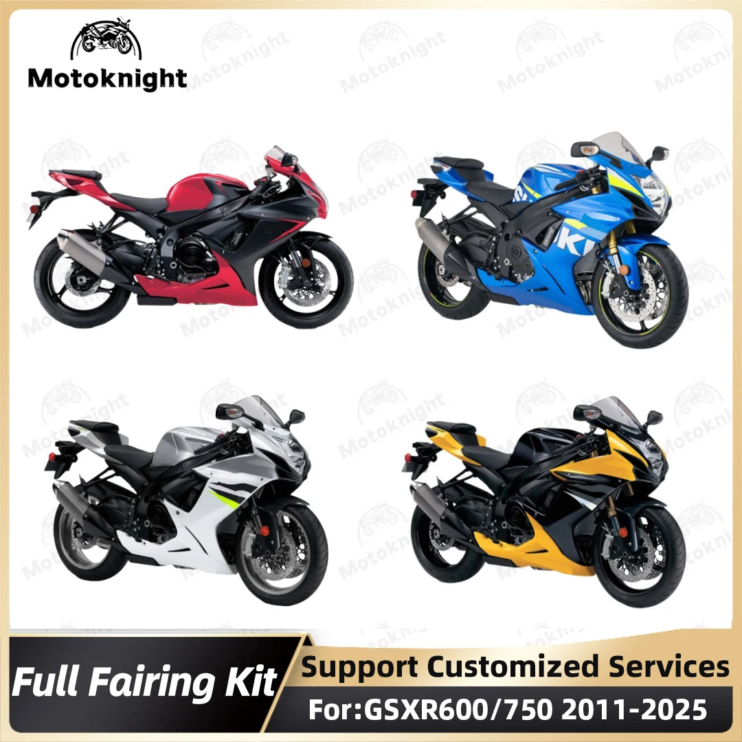 Fit For GSXR 600 750 2011 - 2024 K11 gsxr600 gsxr750 2012 2013 2014 2015 full Fairing Kit Motorcycle bodywork Fairings kits zxmt